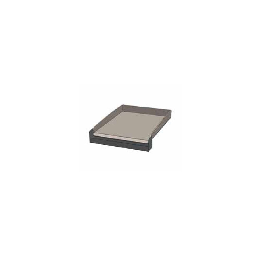 Plaque de cuisson avec bac à graisse pour fourneau 600 "basic"