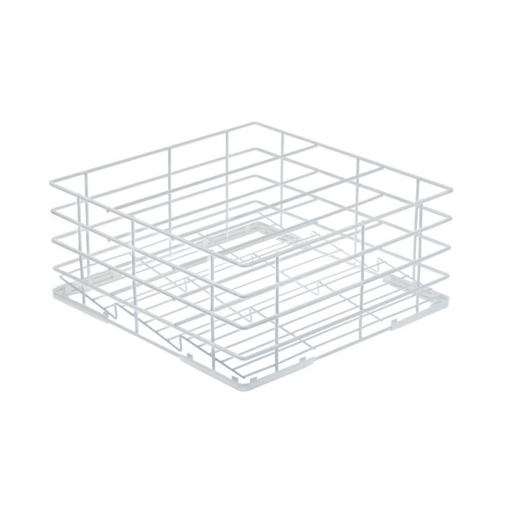 Casier de lavage 40x40 à verres inclinés