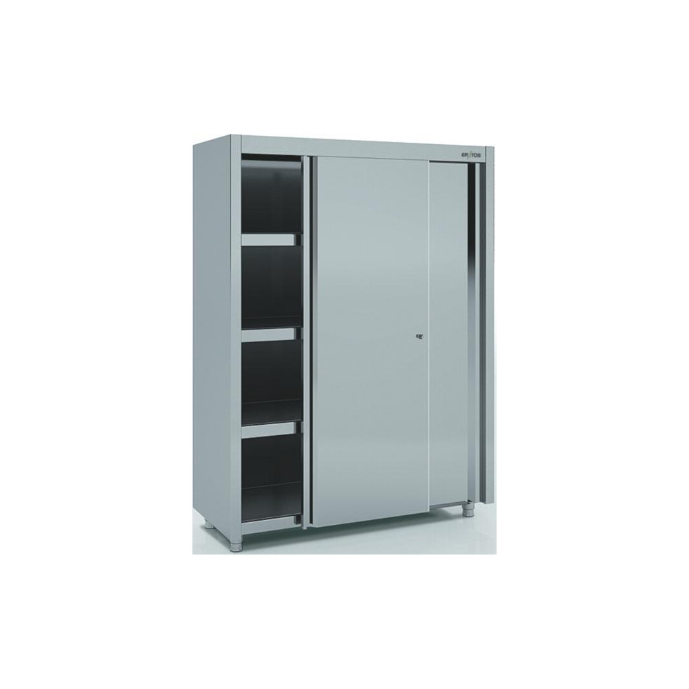 Armoire haute à portes coulissantes - 1400 x 600 x 1900 mm