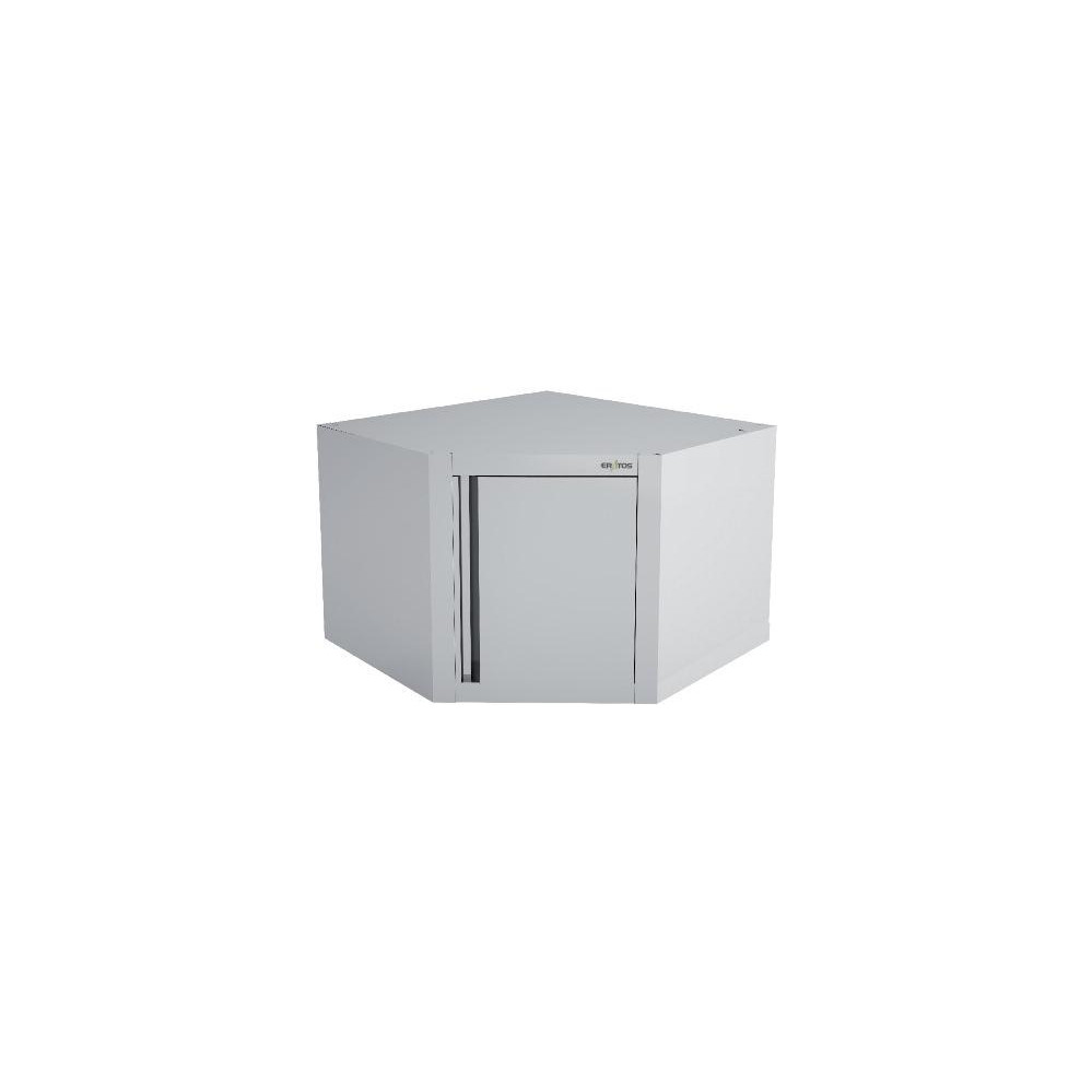 Armoire d'angle murale fermée - 700 x 700 x 600 mm