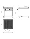 Barbecue 800 Série 900 sur placard