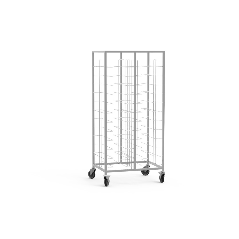 Chariot pour plateaux dimensions 860x565x1825