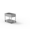 Chariot bain marie à eau capacité 3GN1/1