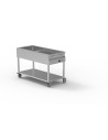 Chariot bain marie sec capacité 4GN1/1