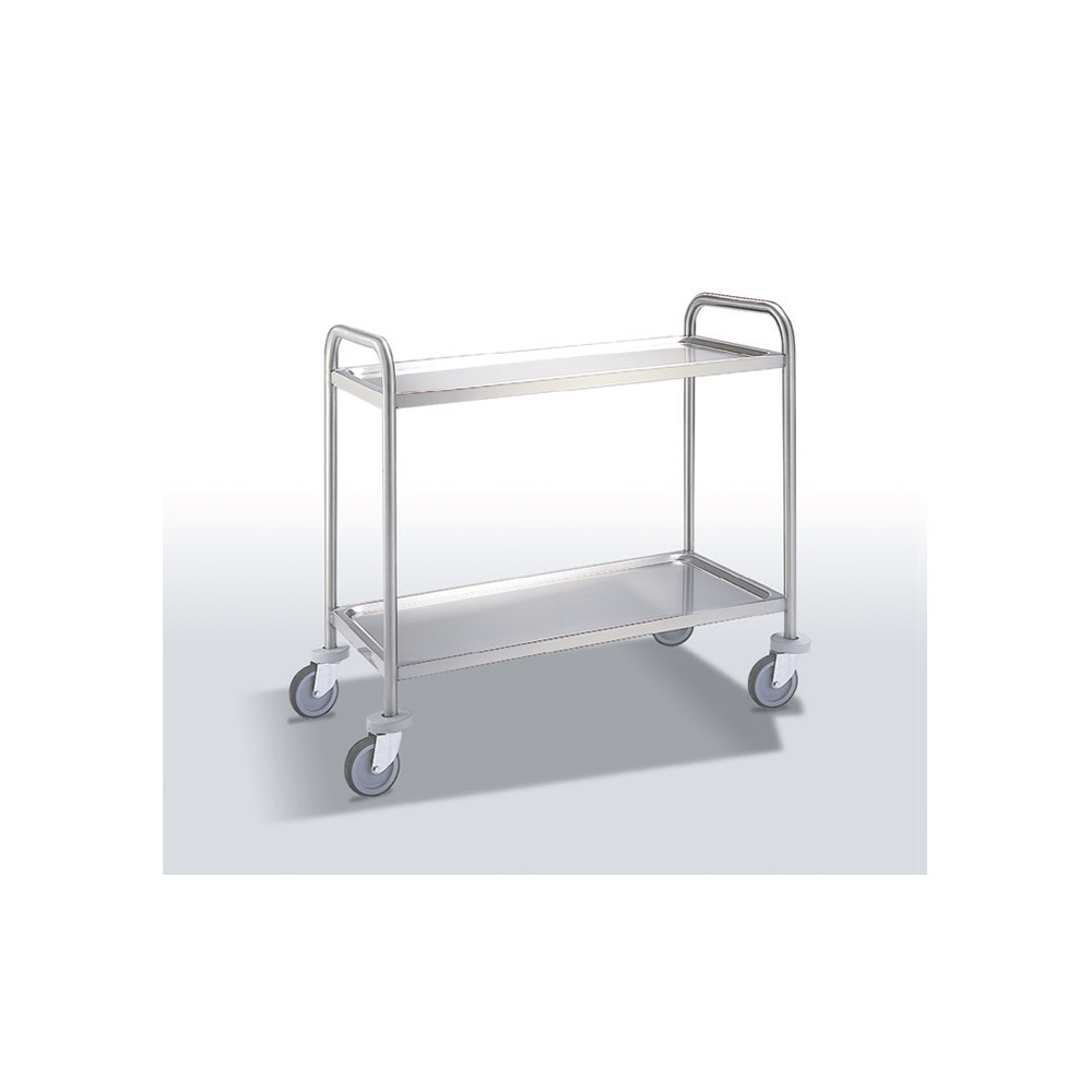 Chariot de transport 2 étagères - 980 x 580 x 960 mm