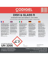 Détergent liquide concentré pour lave-vaiselle et lave-verres (eaux dures jusqu'à 30°f)  - Conditionnement : bidon de 10KG