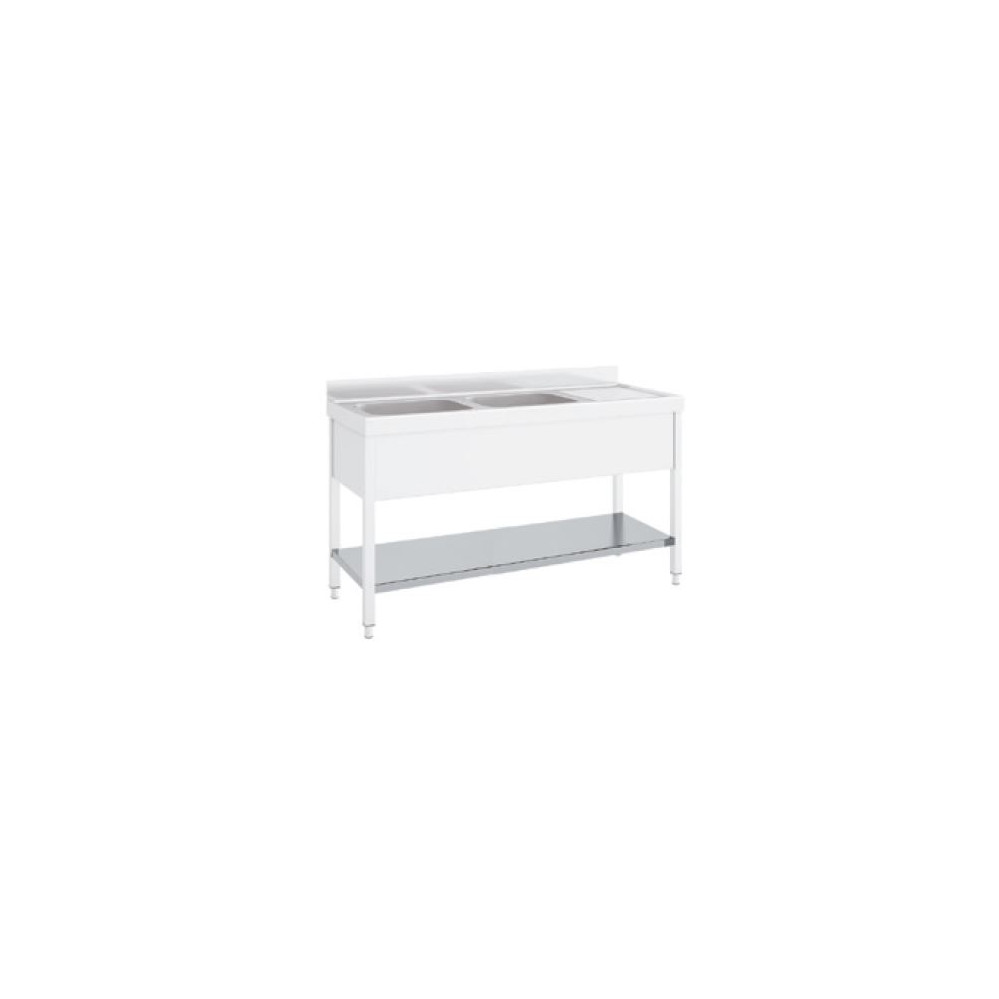 Etagère pour table ou plonge inox - 1700 x 700