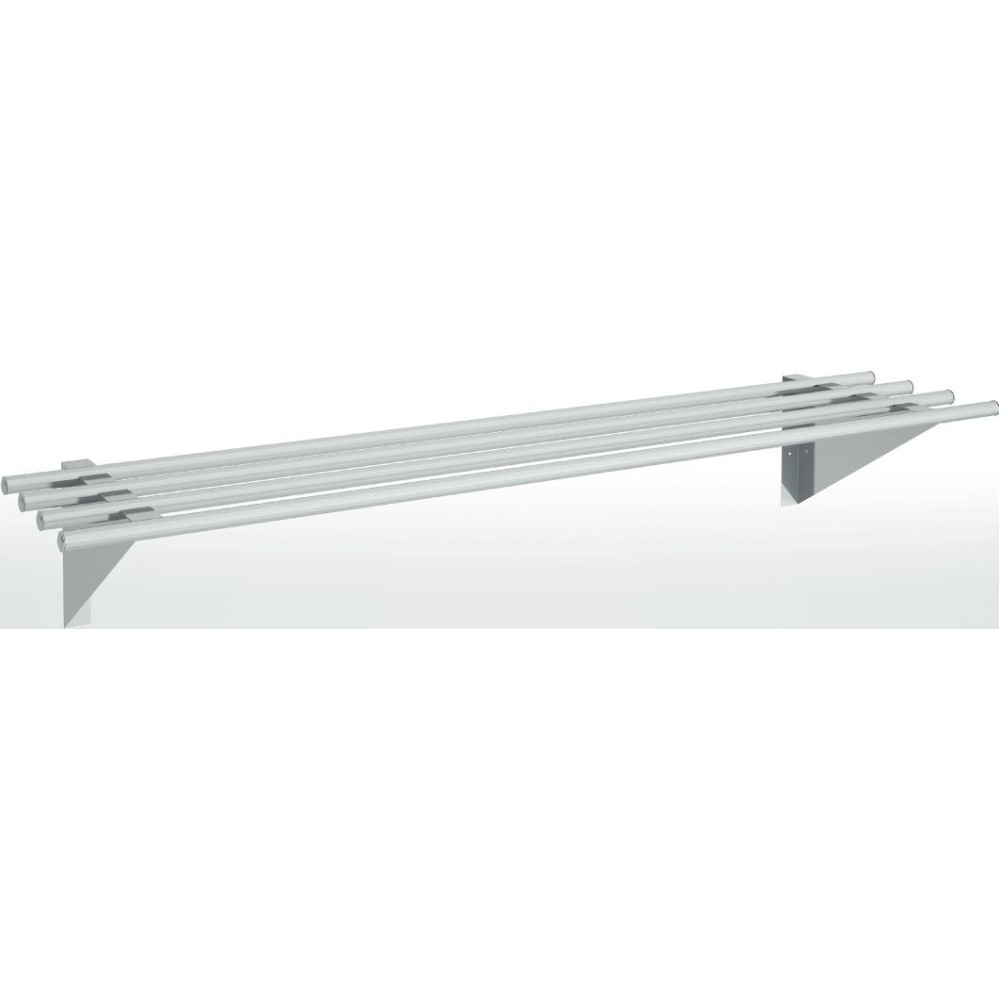 Etagère murale tubulaire - Profondeur de 400 - 1400 x 400 mm
