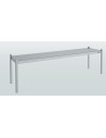 Etagère supérieure à 1 niveau pour table inox - 700 x 350 x 400