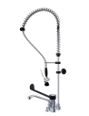 Robinet douchette - Robinet + douchette monotrou avec mitigeur à commande par levier