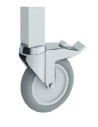 Roulettes pour table inox