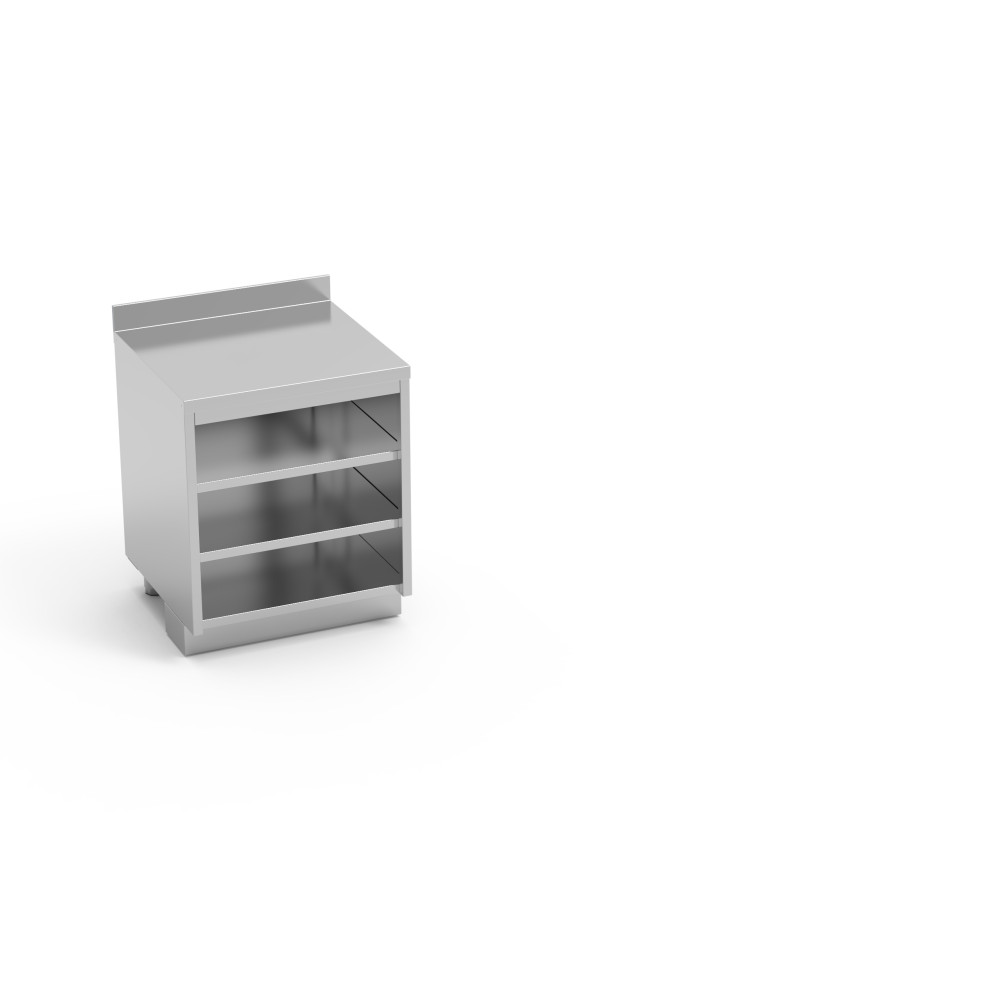 Bar Lynx module d'étagères avec plan de travail lisse - Meuble étagère - Longueur 700 mm