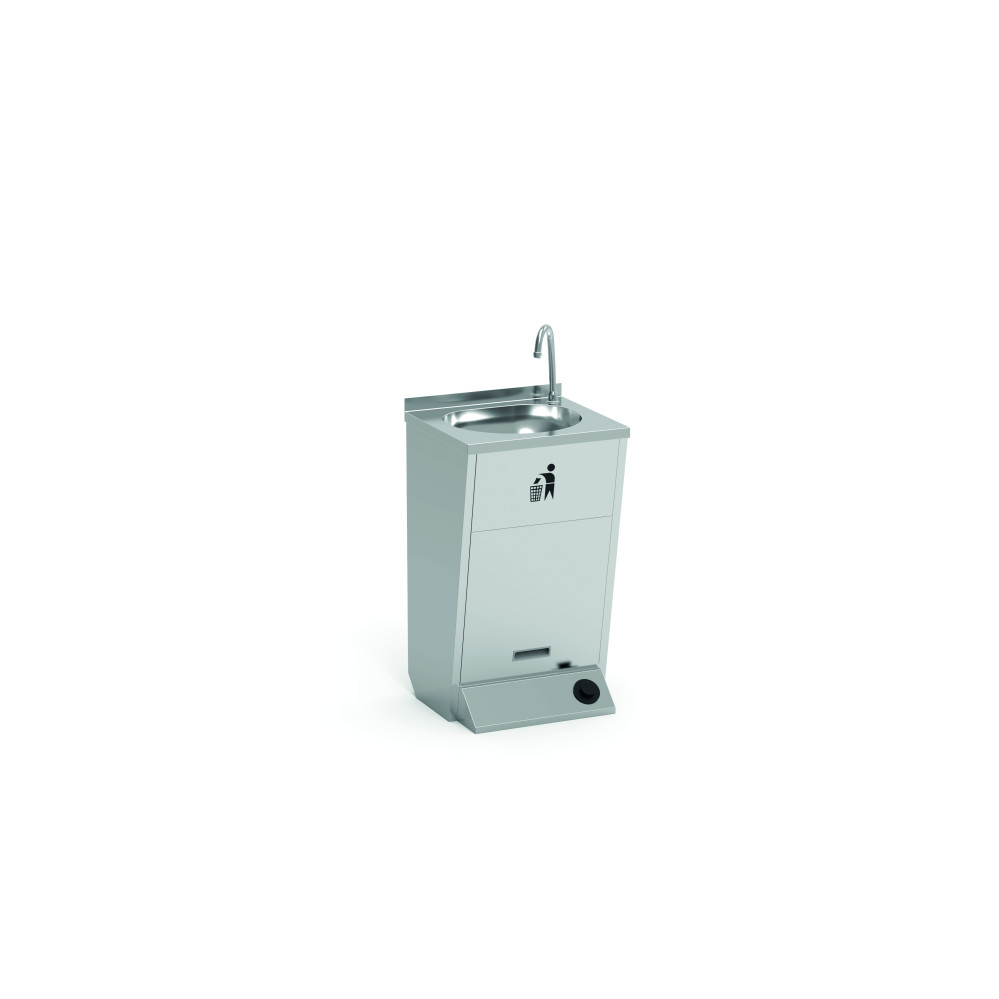 Lave-mains avec pédale manuelle - Hauteur 850 mm