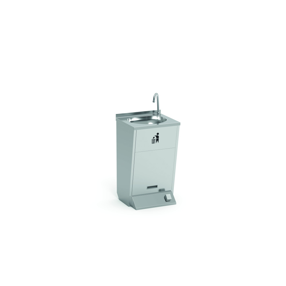 Lave-mains avec pédale électrique - Hauteur 850 mm