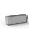 Meuble bain-marie à eau - Réserve chaude - 2250 x 700