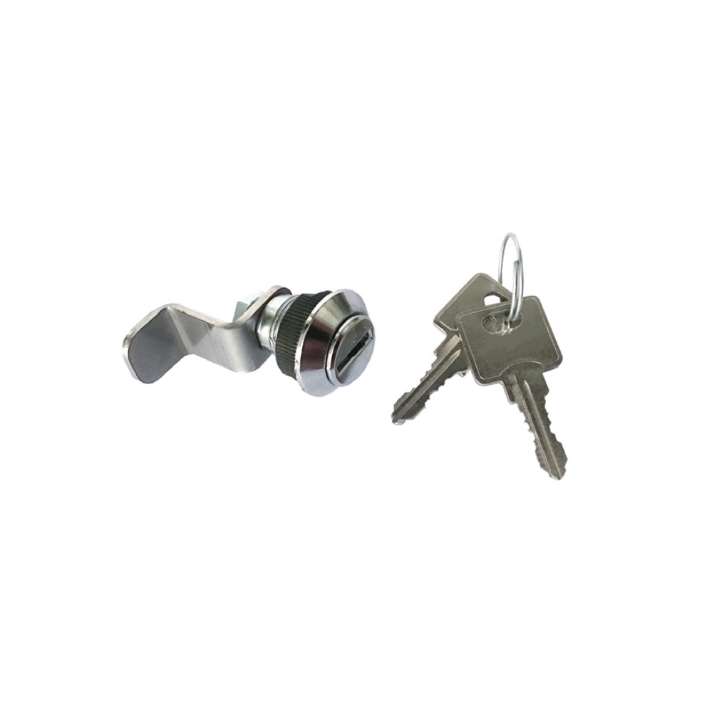 Serrure pour tiroir ou meuble neutre inox