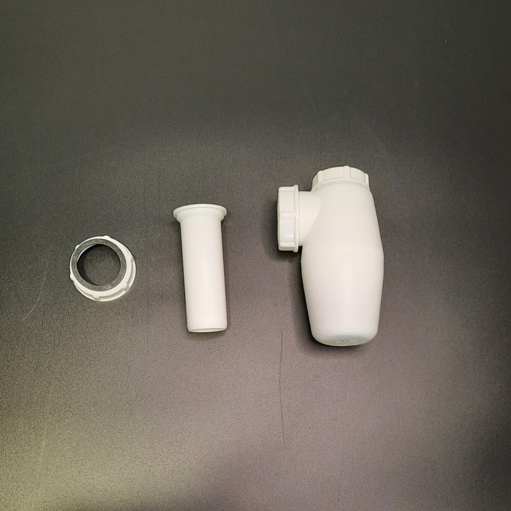 Siphon PVC pour simple cuve - Diamètre 40