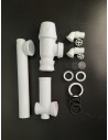 Siphon PVC pour double cuve - Diamètre 40