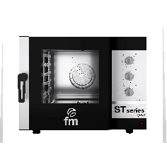Four mixte à injection de vapeur - 5 x GN1/1  - Commandes électromécaniques