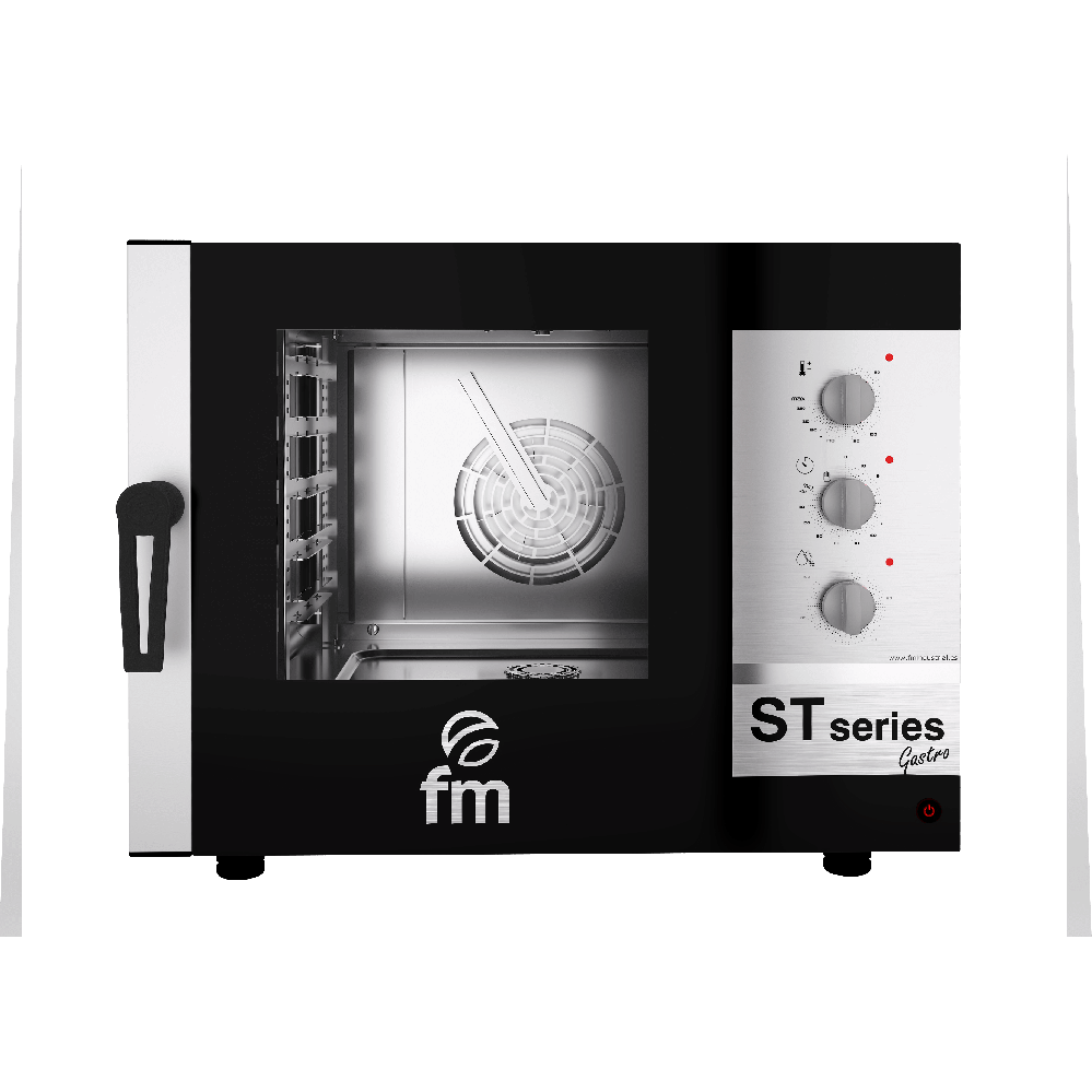 Four mixte à injection de vapeur - 5 x GN1/1  - Commandes électromécaniques