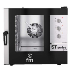 Four mixte à injection de vapeur - 7 x GN1/1  - Commandes électromécaniques
