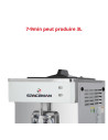 Machine à granité/milkshake - Sur comptoir - Débits intensifs - 1 parfum - 1 x 25 L