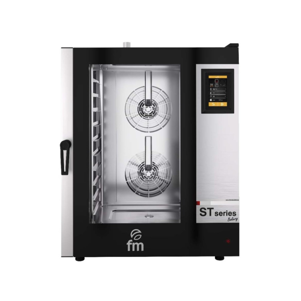Four mixte à injection de vapeur - 10 x 600x400-GN1/1  - Ecran tactile