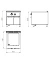 Bain Marie800 Série 900 sur placard