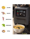 Blender de cuisine à vitesse variable - Bol 4 L en inox