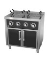 Cuiseur à pâtes électrique 25l+25l série 600 sur placard