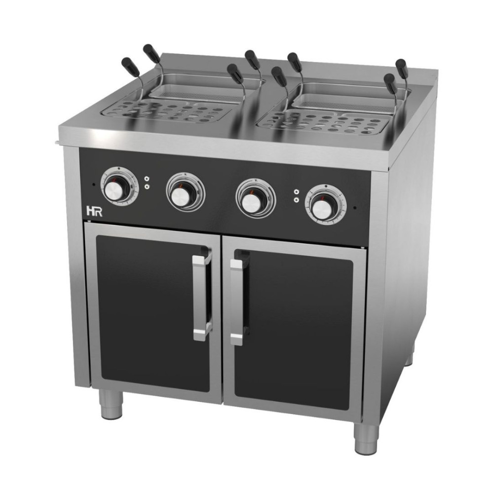Cuiseur à pâtes électrique 25l+25l série 750 sur placard