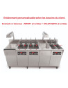 Supplément pour configuration de la batterie de friteuse