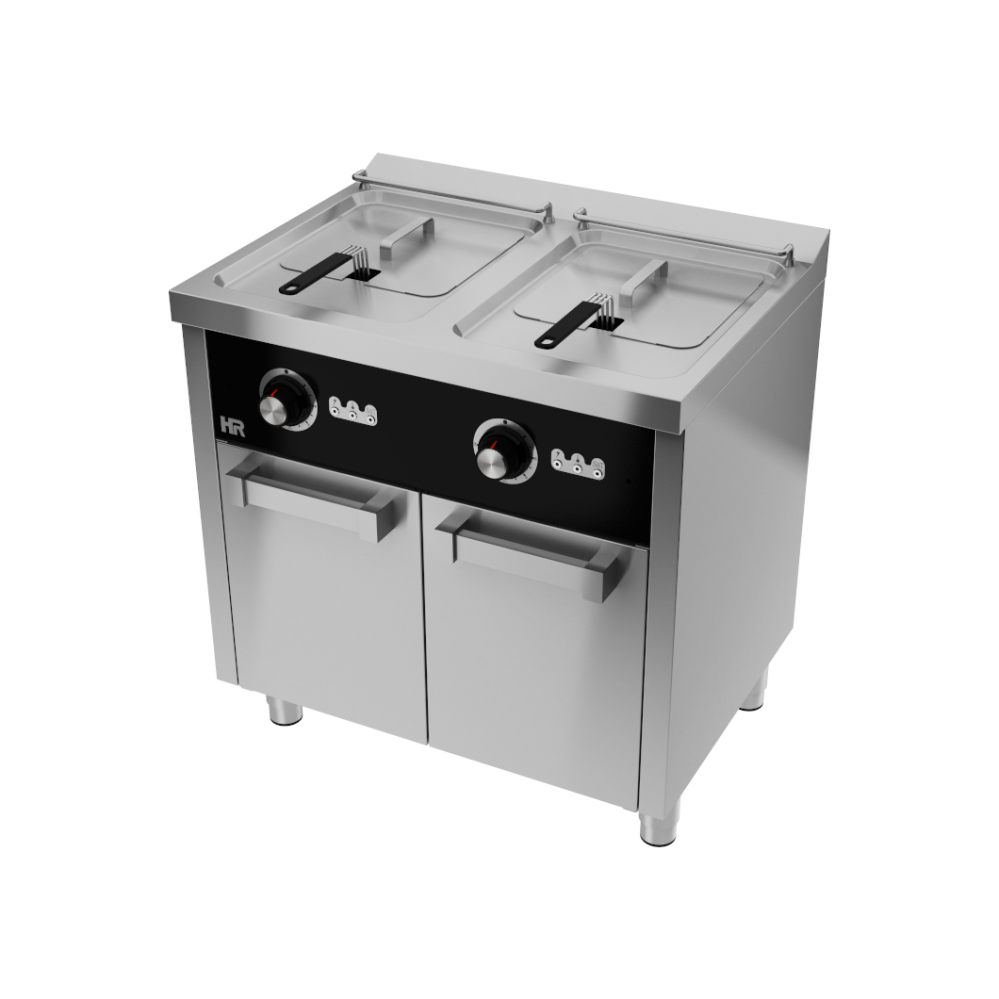 Friteuse  10l+10l série 600 sur placard