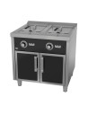 Friteuse  15l+15l série 750 sur placard