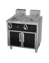 Friteuse á gaz  8l+8l série 600 sur placard