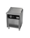 Fry-top s/600 acier rectifié 600 sur placard