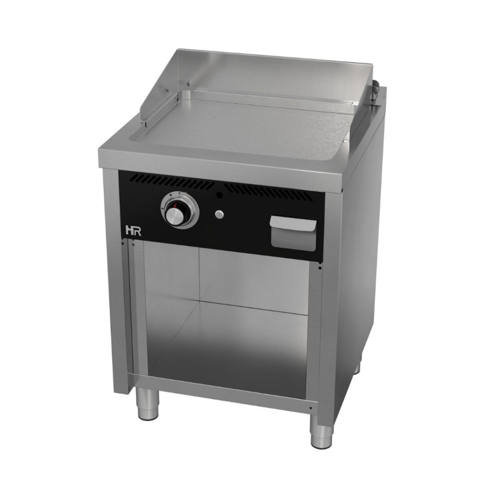 Fry-top s/600 acier rectifié 600 sur placard