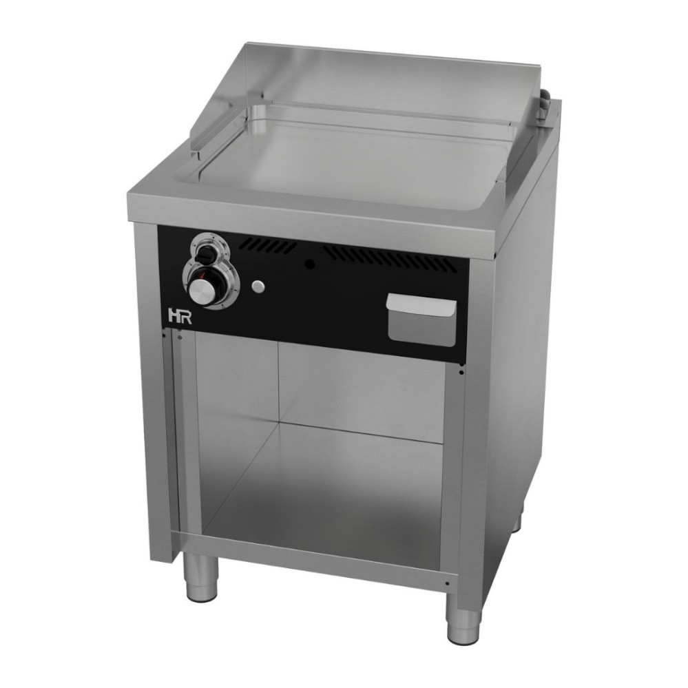 Fry-top s/600 chromée 600  sur placard