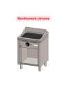 Fry-top s/600 chromée 600  sur placard