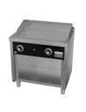 Fry-top s/600  acier rectifié 800 sur placard