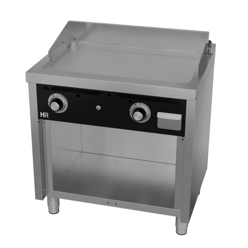 Fry-top s/600  acier rectifié 800 sur placard