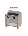 Fry-top s/600  acier rectifié 800 sur placard