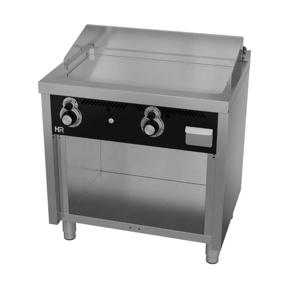 Fry-top s/600 chromée 800  sur placard