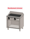 Fry-top s/600 chromée 800  sur placard