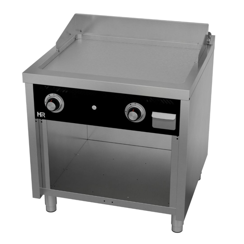 Fry-top 750  acier rectifié 800 sur placard