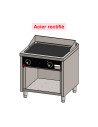 Fry-top 750  acier rectifié 800 sur placard