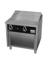 Fry-top 750 chromée 800  sur placard