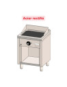 Fry top électrique 600 sur placard 600 rectifié