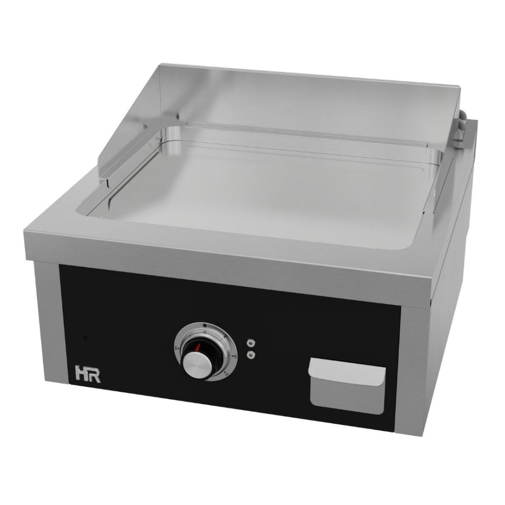 Fry top électrique 600 á poser  600 chromée