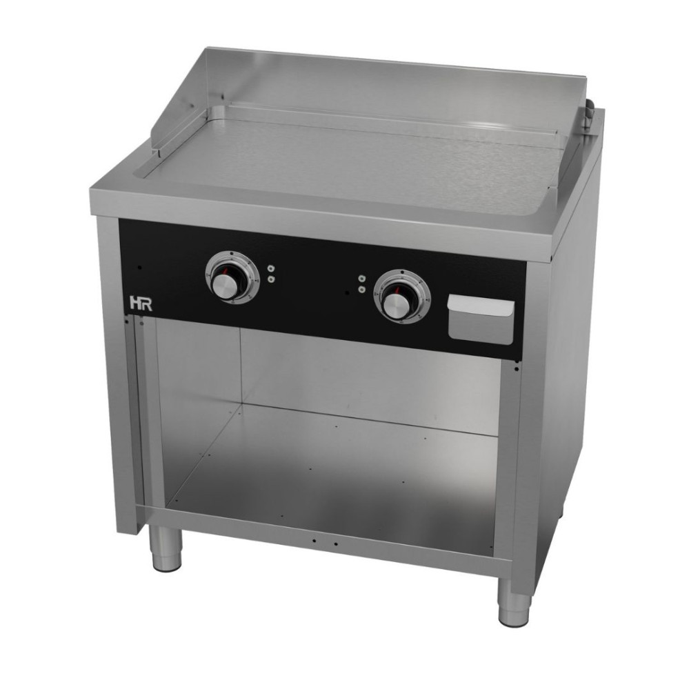 Fry top électrique 800 sur placard 600 rectifié